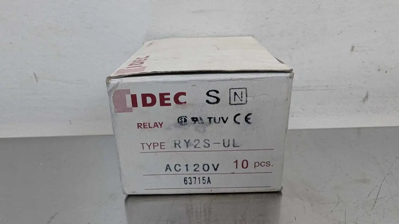 10 Pack IDEC RY2S-UL Relay 8-Pin 120VAC - Image 4