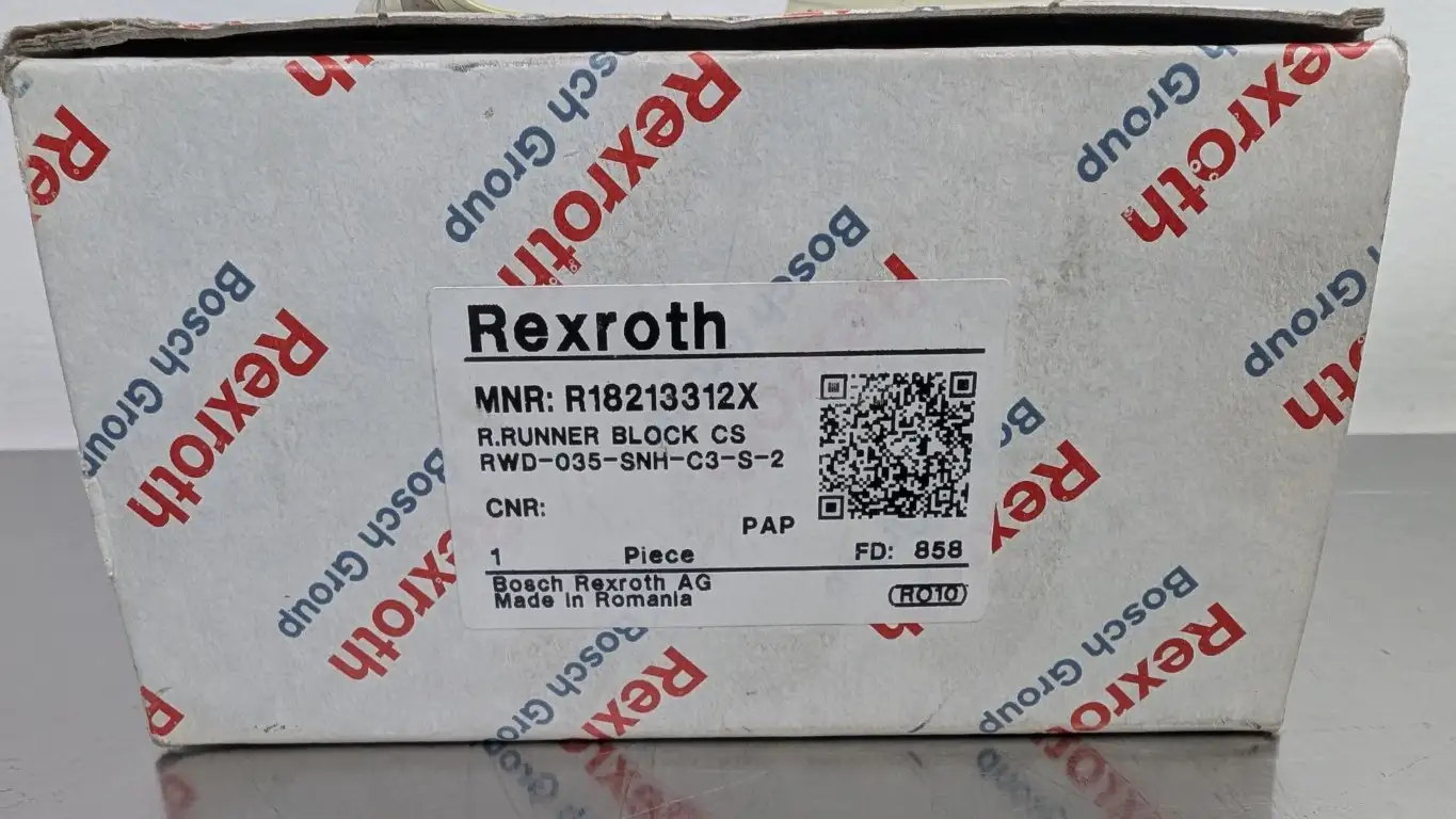 Rexroth R18213312X High Precision Roller Runner Block RWD-035-SNH-C3-S-2 35mm - Image 6