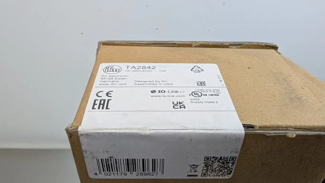 IFM Efector TA2842 Temperature Transmitter TA-150CLEC01- - /US -50 - 200°C - Image 5