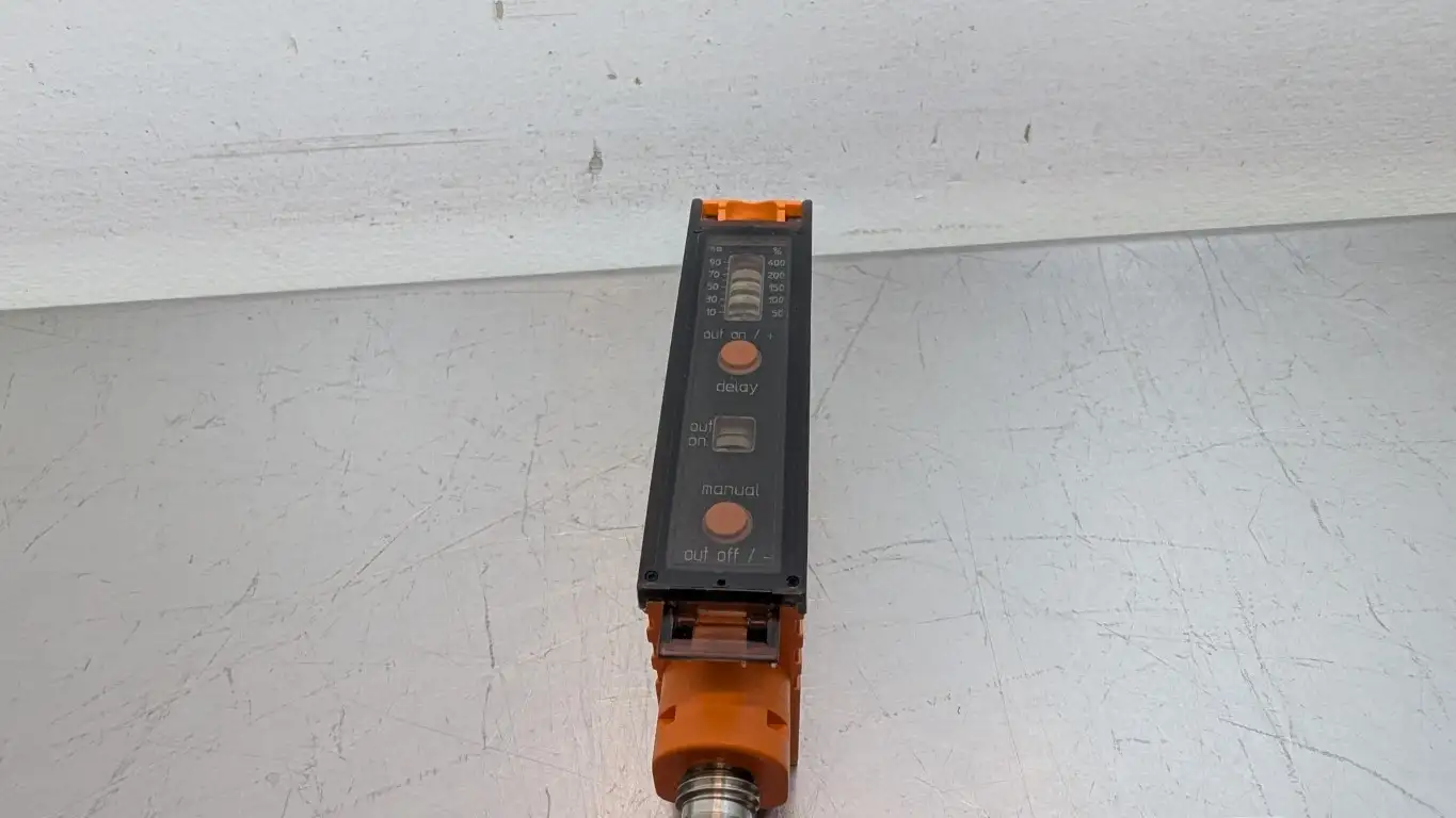 IFM Efector OBF501 Fiber Optic Amplifier OBF-FAKG/T/AS 10-30VDC 50mA - Image 3