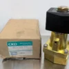CKD AP11-10N-03A Solenoid Valve 100/110VAC Coil 3/8" FNPT