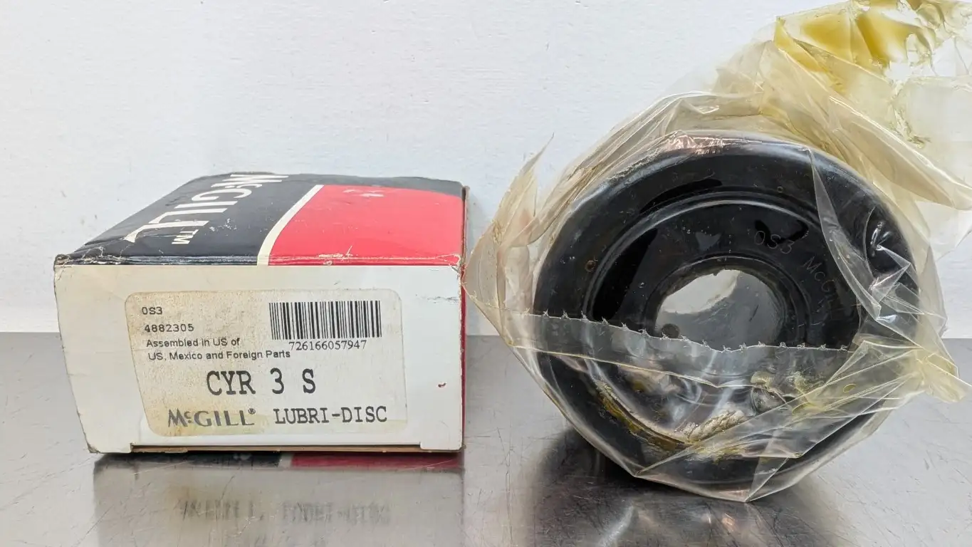 McGill CYR 3 S Cam Yoke Follower Roller 1″ ID 3″ OD 1.75″ Wide