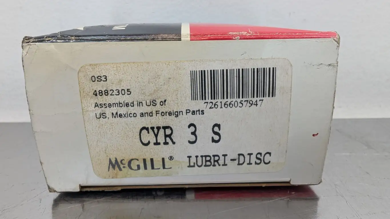 McGill CYR 3 S Cam Yoke Follower Roller 1" ID 3" OD 1.75" Wide - Image 5