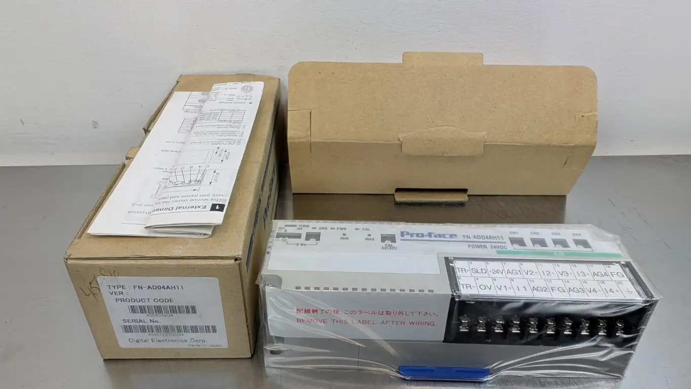 Pro-Face FN-AD04AH11 Flex Network Analog Unit 24VDC
