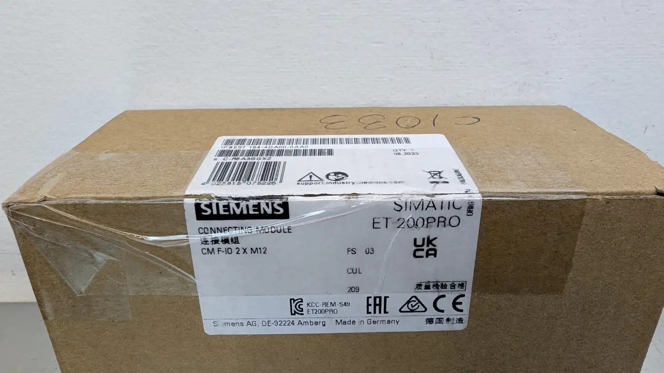 Siemens 6ES7 194-4DA00-0AA0 Connecting Module FM F-IO 2 X M12 SIMATIC ET 200PRO - Image 4