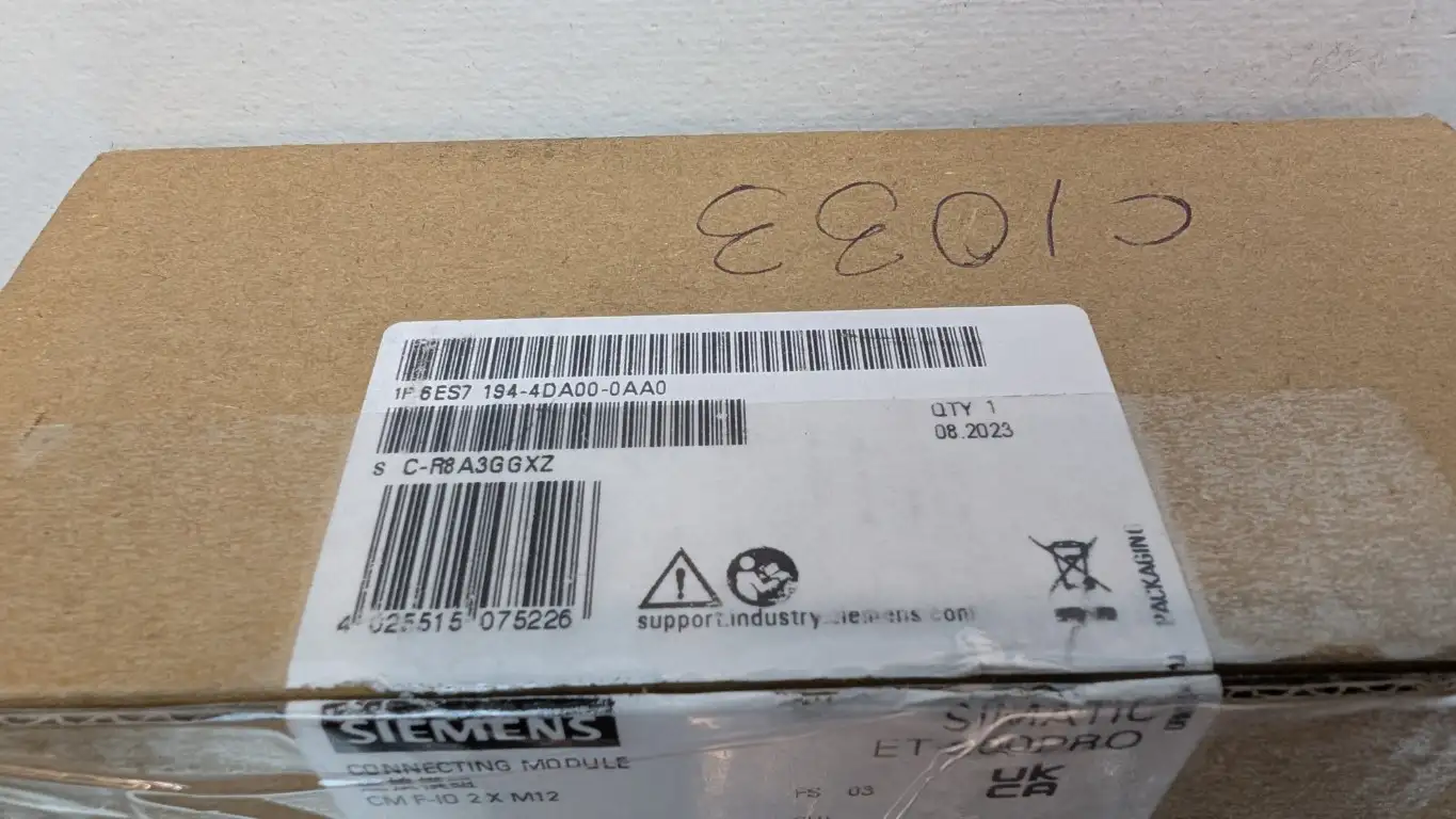 Siemens 6ES7 194-4DA00-0AA0 Connecting Module FM F-IO 2 X M12 SIMATIC ET 200PRO - Image 5