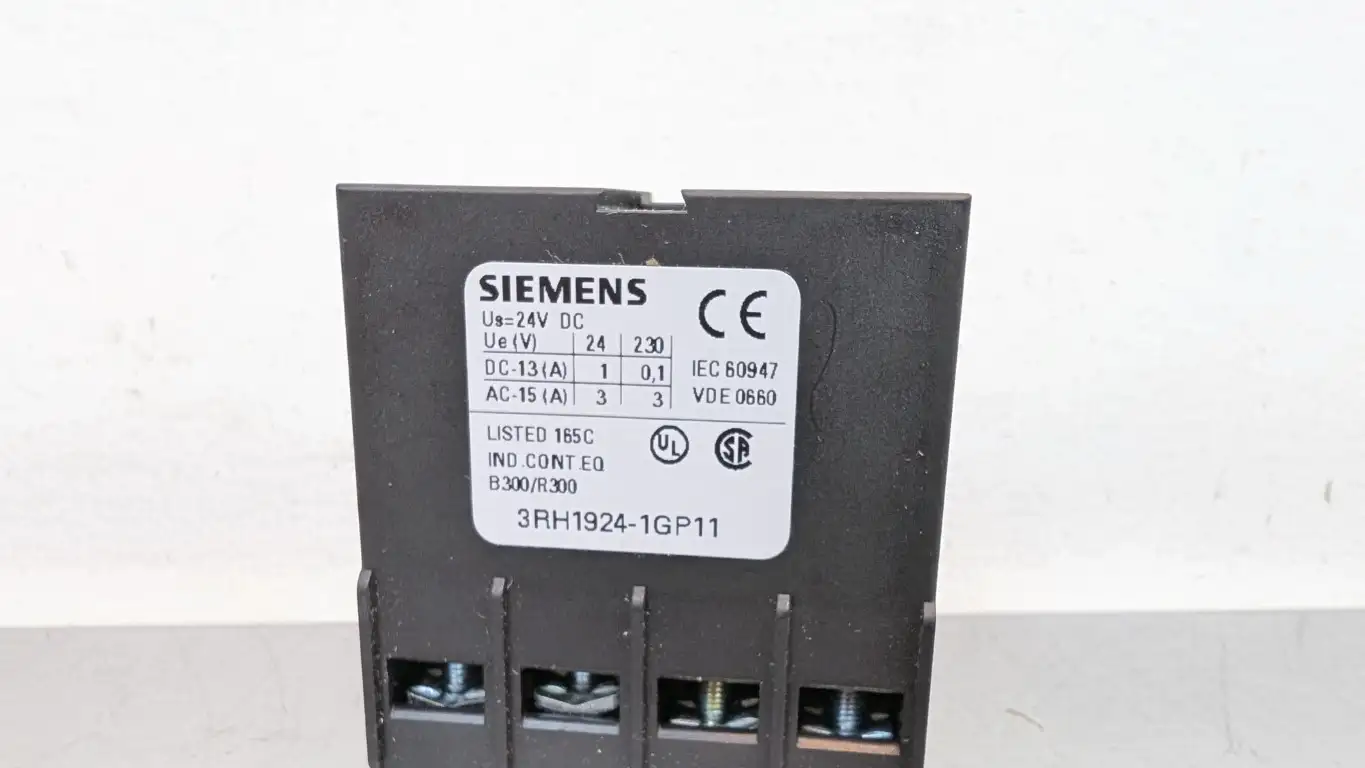 Siemens 3RH1924-1GP-11 Coupling Link Module 24VDC Coil - Image 3