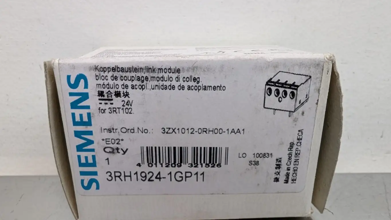 Siemens 3RH1924-1GP-11 Coupling Link Module 24VDC Coil - Image 5