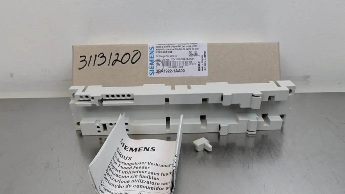 Siemens 3RA1922-1AA00 Mounting Rail Adapter