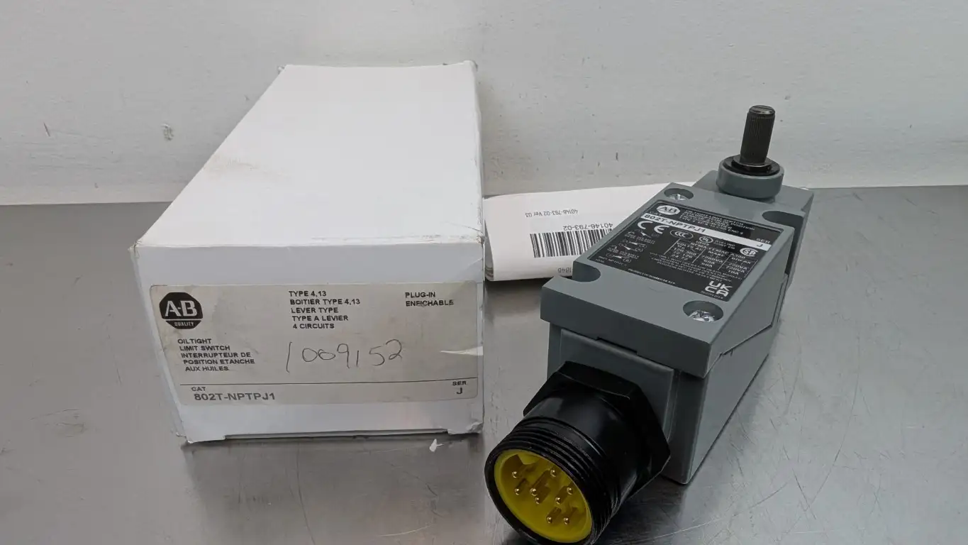 Allen-Bradley 802T-NPTPJ1 Oiltight Limit Switch Ser J