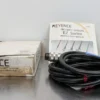 Keyence EZ-18M Proximity Sensor 07-048878 5mm 12-24VDC w/ Lumberg Connector