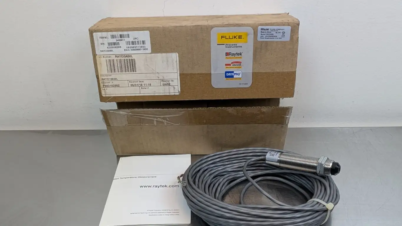 Raytek RAYCI3A50L Infrared Temperature Sensor 2469611 0-115°C 32-240°F Fluke