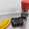 Siemens 3SB3 601-1HR20 Emergency Stop Button 40mm Metal Round - Image 2
