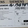 Siemens 5SY6106-6 Miniature Circuit Breaker 230/400VAC 6A