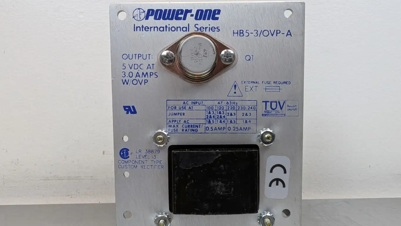 Power-One HB5-3/OVPA Power Supply 100/120/220/230/240VAC 0.5A to 5VDC 3A - Image 4