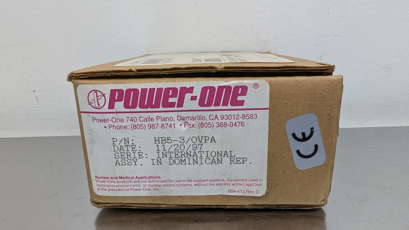 Power-One HB5-3/OVPA Power Supply 100/120/220/230/240VAC 0.5A to 5VDC 3A - Image 5