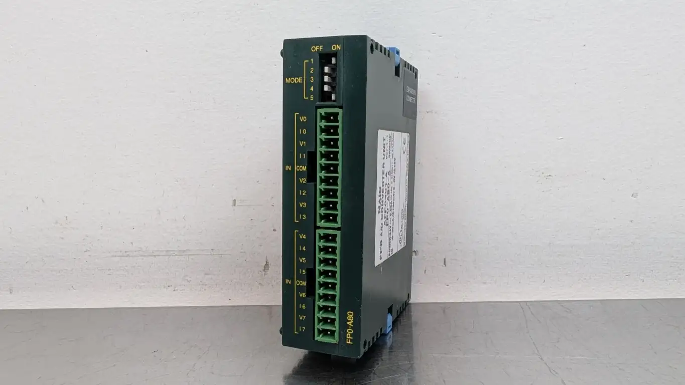 NAiS FP0-A80-A A/D Converter Unit AFP0401-A Ver 1.1 24VDC 0.06A