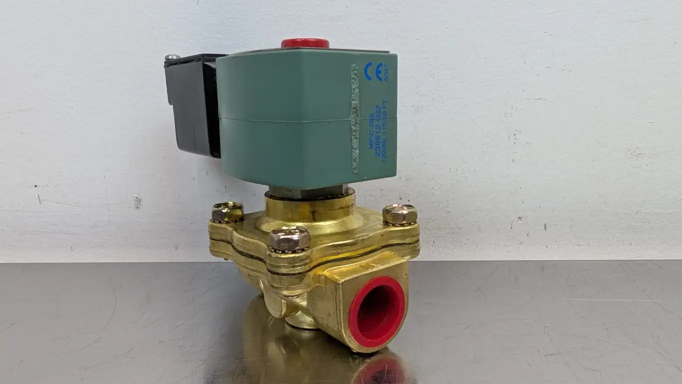 Asco JSF8210G94 Solenoid Valve 120VAC Coil 2-Way 2-Position Normally Closed - Image 2