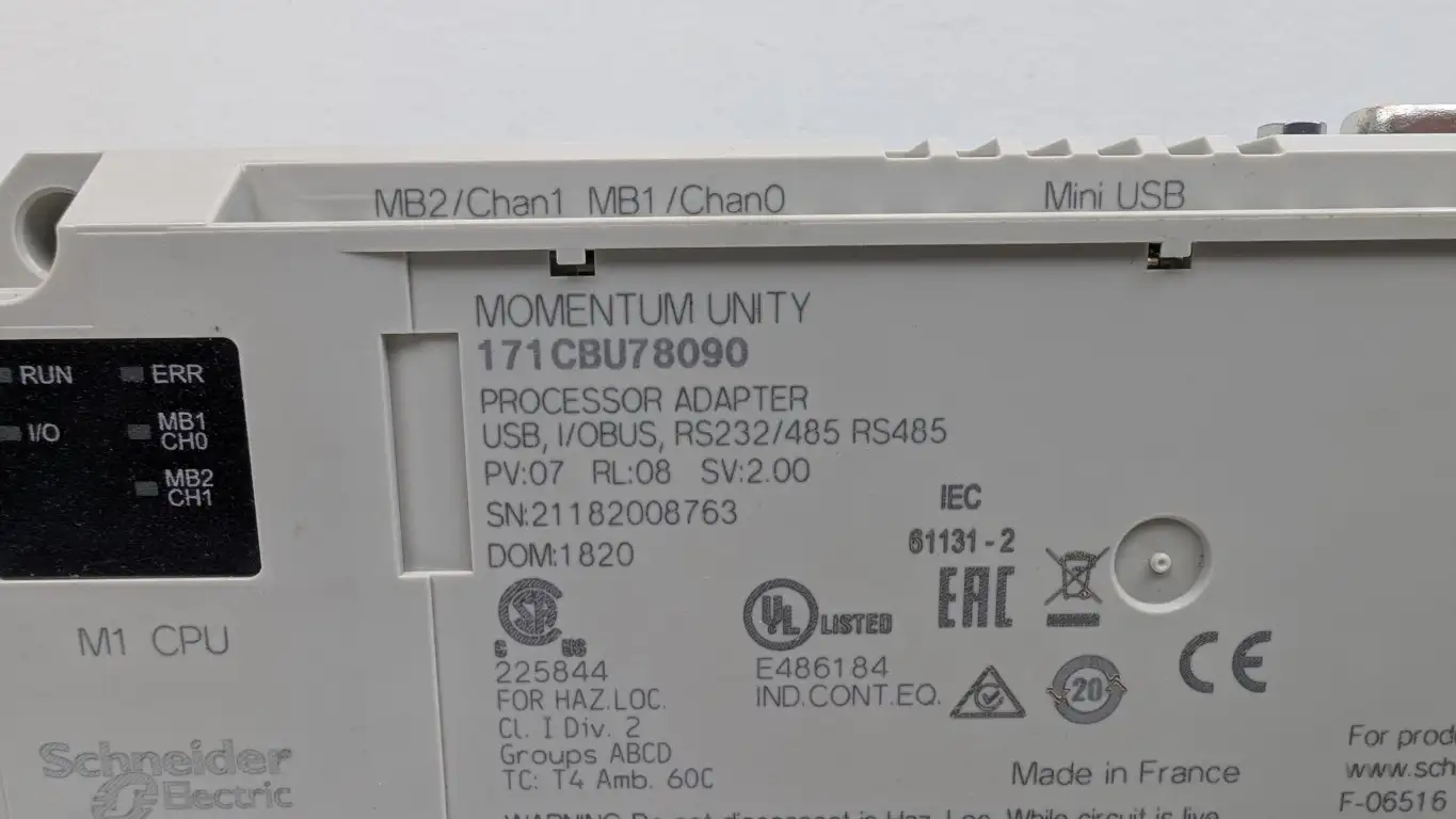 Schneider Electric 171CBU78090