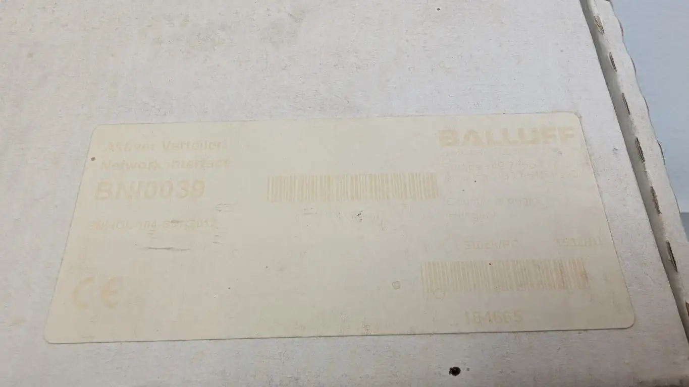 Balluff BNI0039 Industrial Neworking Block BNI IOL-104-S01-Z012 8x5-Pin Female M12 - Image 5