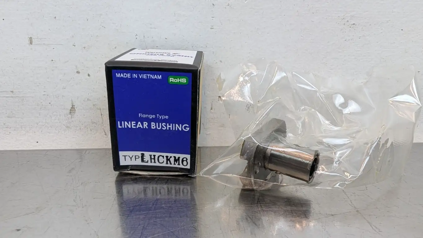 MiSUMi LHCKM6 Flange Type Linear Bushing for 6mm ID 10mm OD x 19mm Long