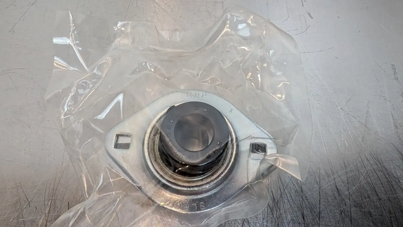 RHP SLFL15EC Pressed Steel 2-Bolt Flange Mound Bearing 15mm ID NSK - Image 2