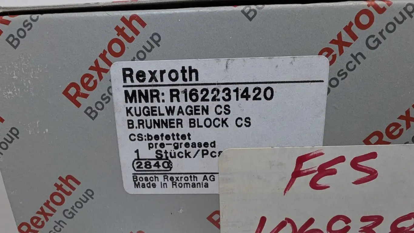 Rexroth R162231420 Linear Ball Runner Block 35mm ID Size 35 - Image 4