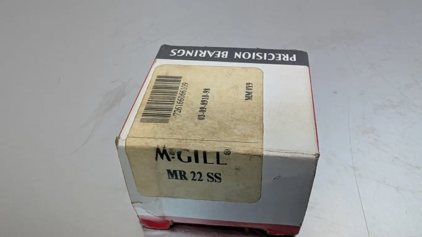 McGill MR 22 SS Needle Roller Bearing 1.3750" ID 1.8750" OD 1.25" Wide - Image 3