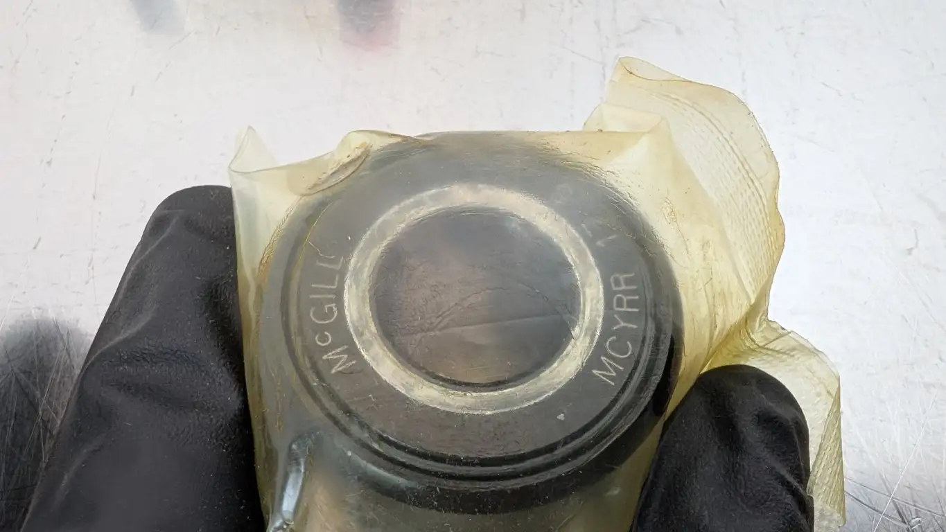 McGill MCYRR 17 S Crowned Yoke Roller 17mm ID 40mm Roller OD 40mm Roller Wide - Image 2