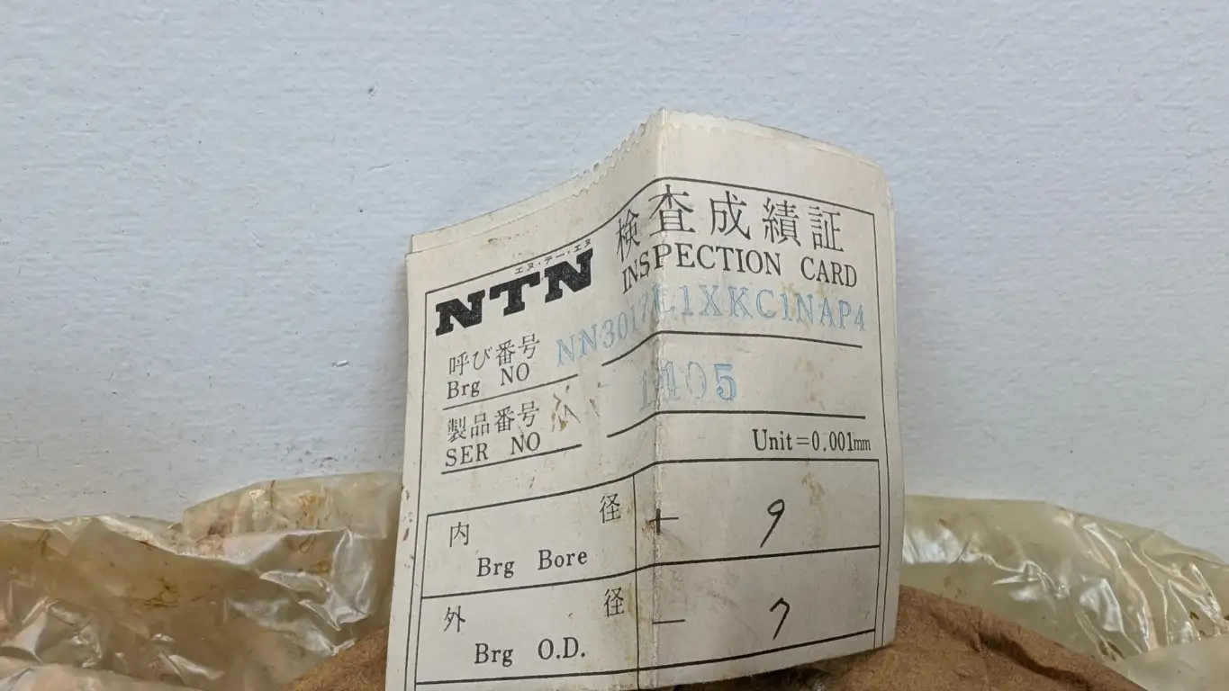 NTN NN3017L1XKC1NAP4 Double Row Cylindrical Roller Bearing 85mm ID 130mm OD 34mm Wide - Image 3