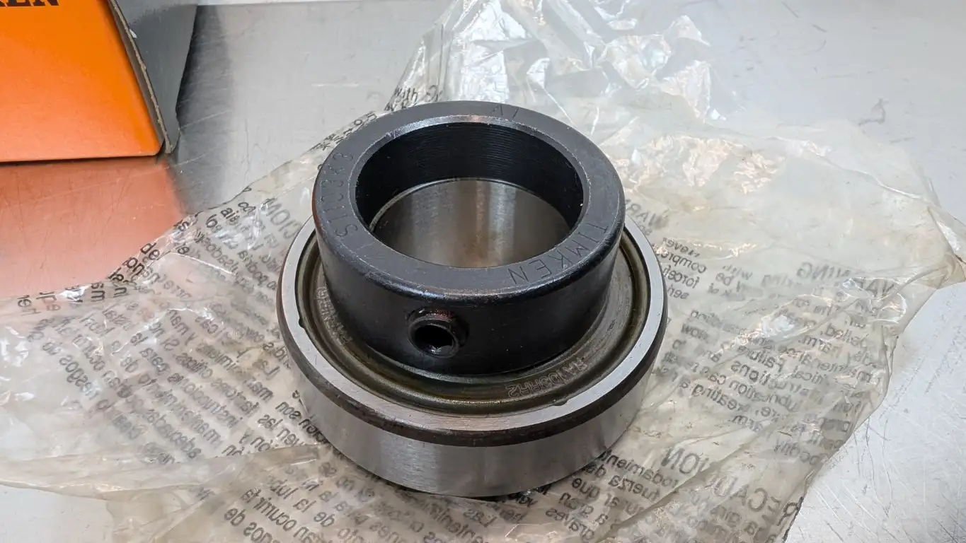 Timken RA103RR2 Insert Bearing 1-1/4" ID 2.4409" OD 0.9375" Wide Fafnir - Image 2
