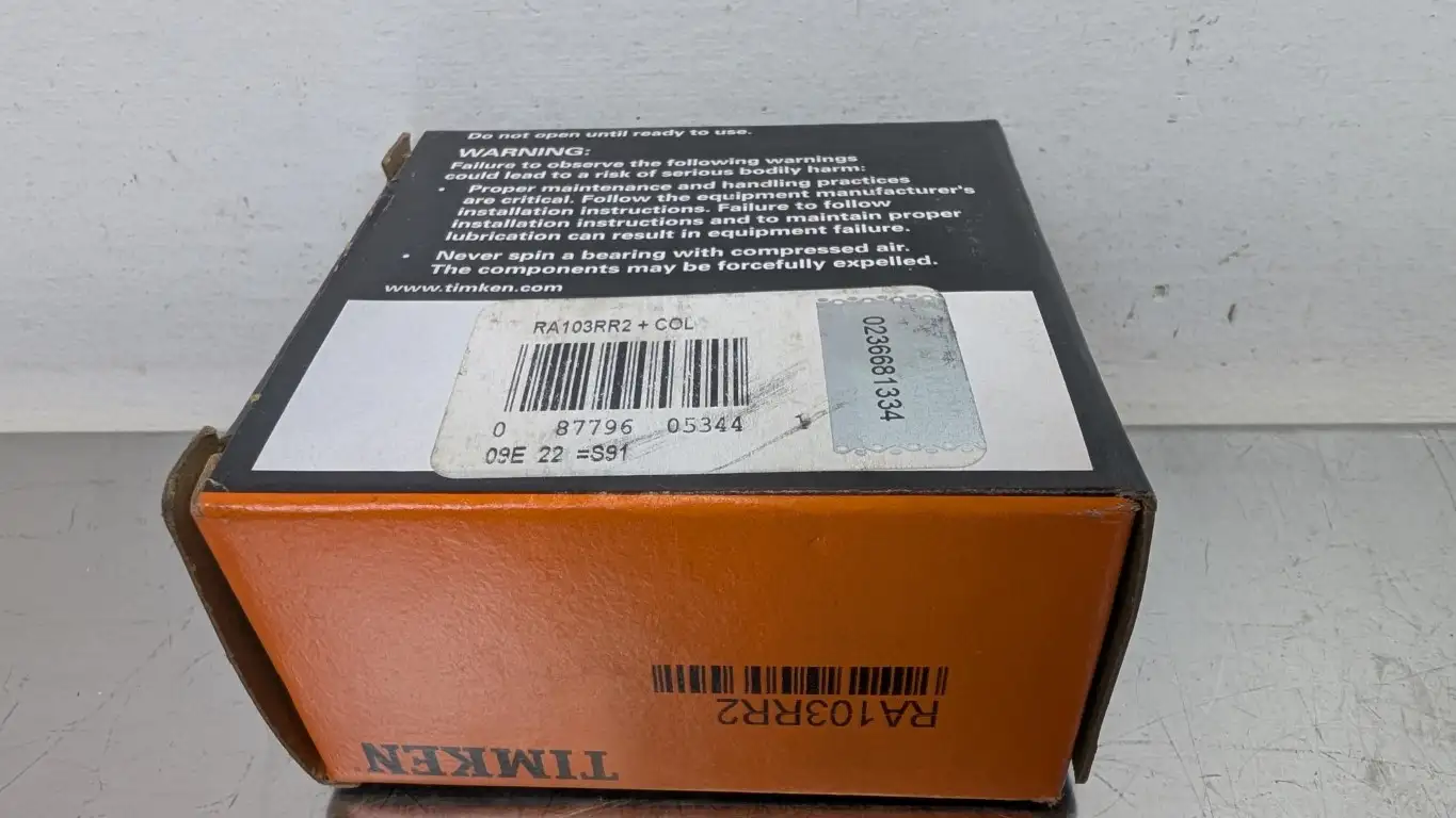 Timken RA103RR2 Insert Bearing 1-1/4" ID 2.4409" OD 0.9375" Wide Fafnir - Image 4