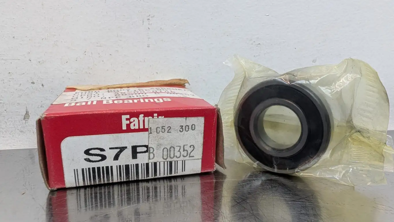 Fafnir S7PP Deep Groove Ball Bearing 0.6250″ ID 1.3750″ OD 0.3438″ Wide
