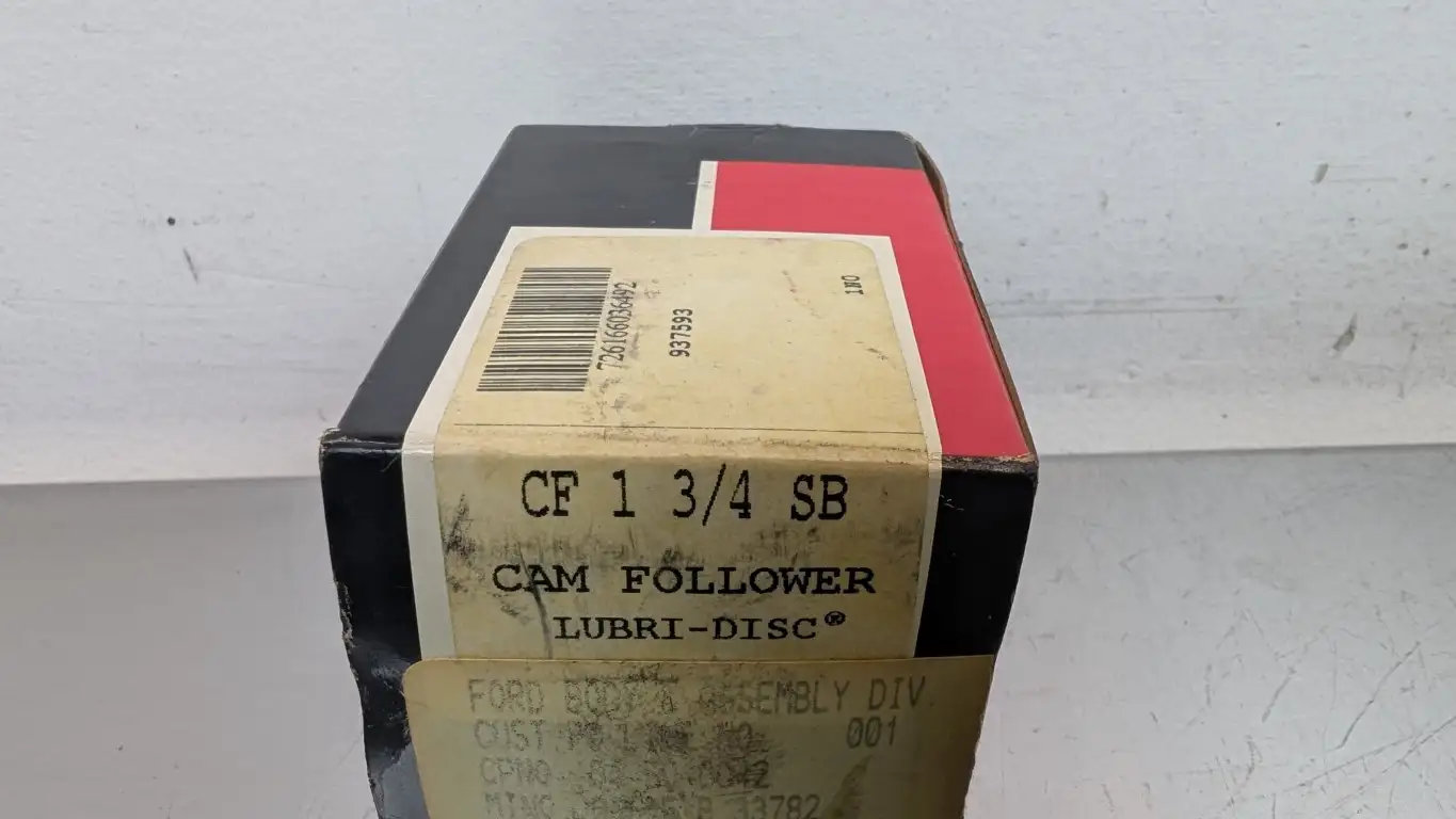 McGill CF 1 3/4 SB Cam Follower 1.7500" Roller OD 1.00 Roller" Wide - Image 4