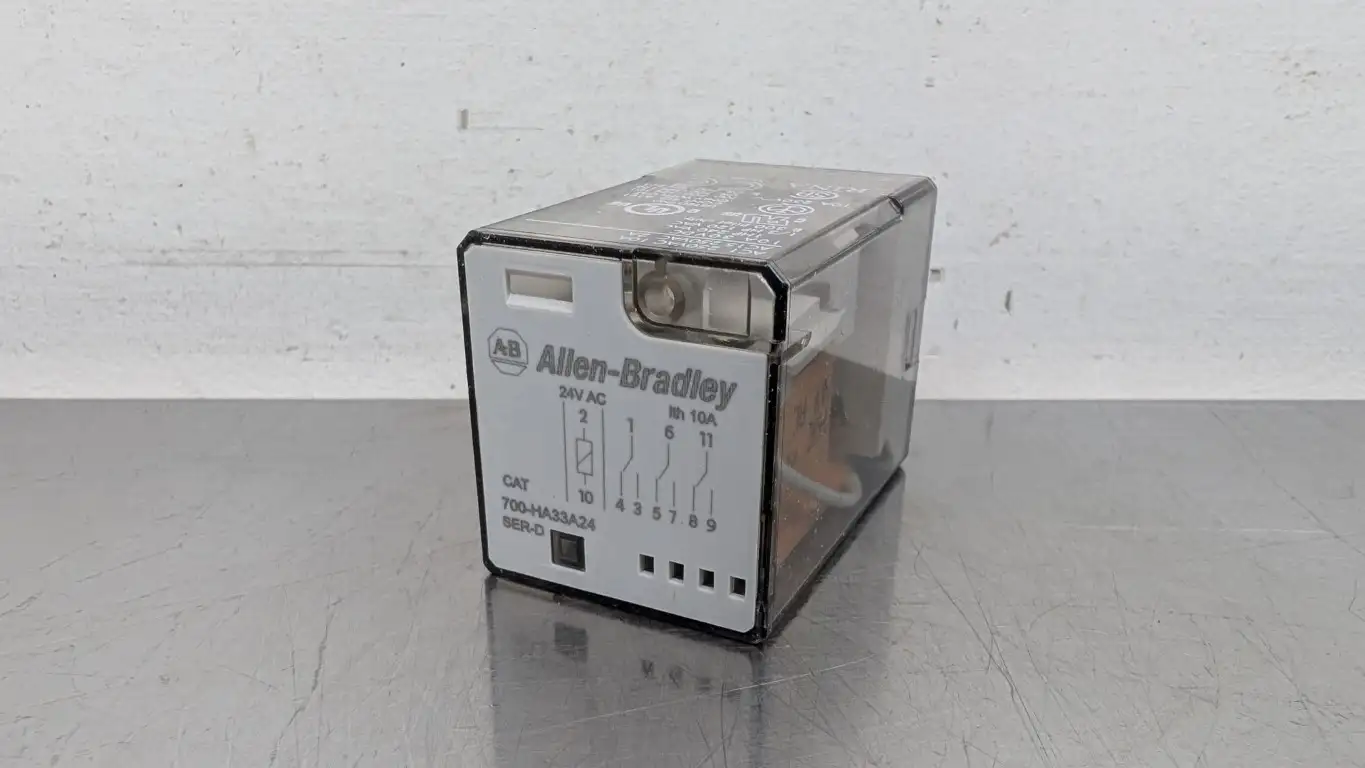 Allen-Bradley 700-HA33A24 Relay Ser D 24VAC Coil 24VAC 10A - Image 2