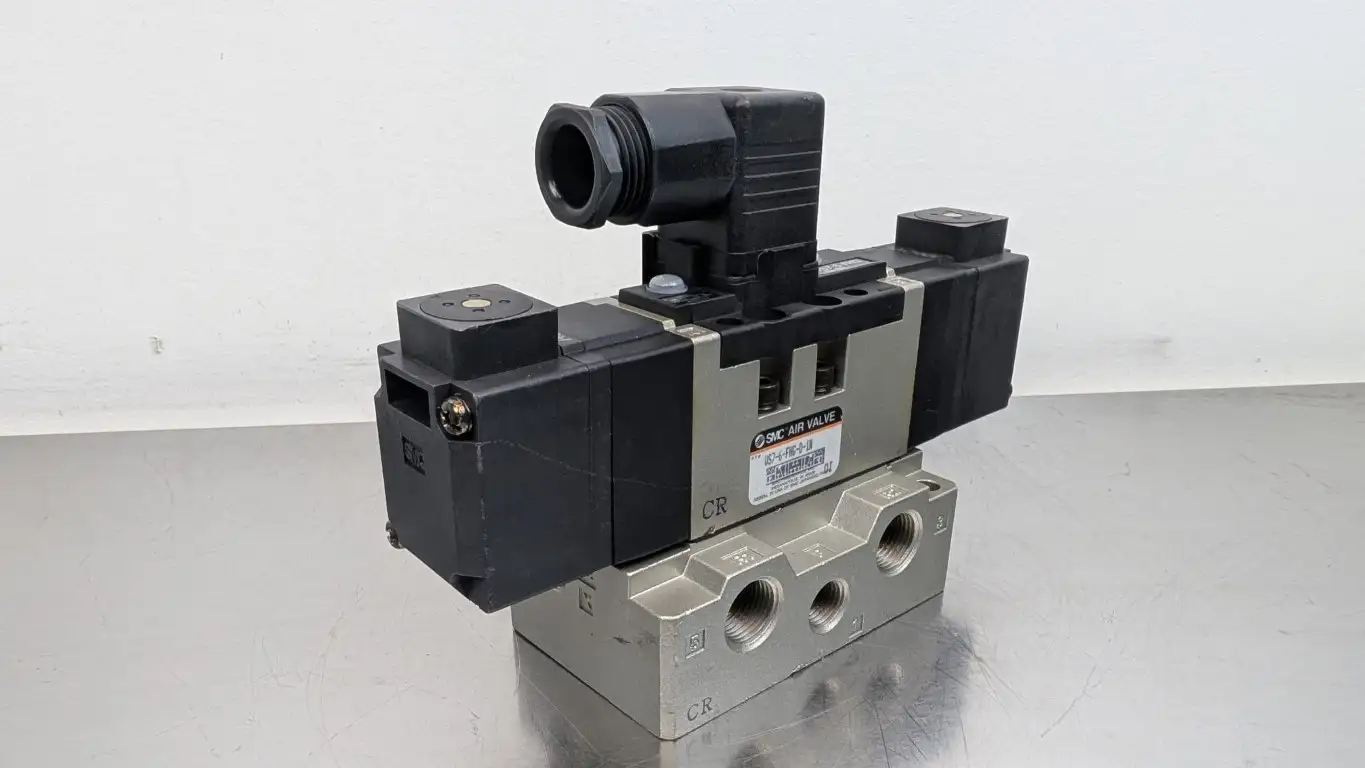 SMC VS7-6-FHG-D-1N Pilot Solenoid Valve 100VAC Coil - Image 2
