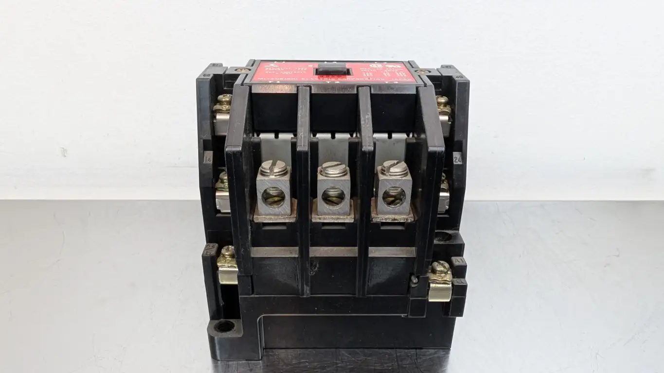 Mitsubishi S-C60UR Contactor 110/120VAC Coil 600VAC 60A Tested - Image 2