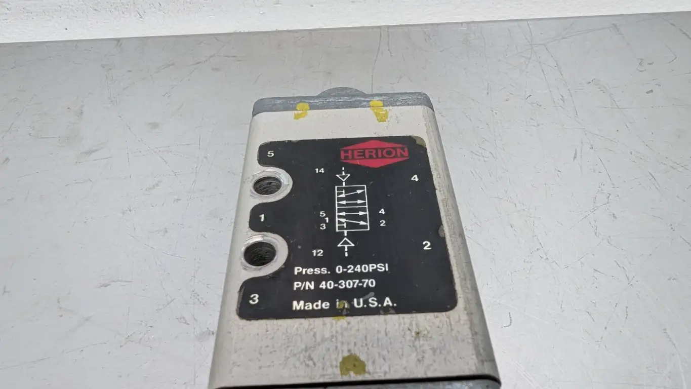 Herion 40-307-70 Air Pilot Directional Valve 5/2 Position 1/8" 0-240PSI - Image 4