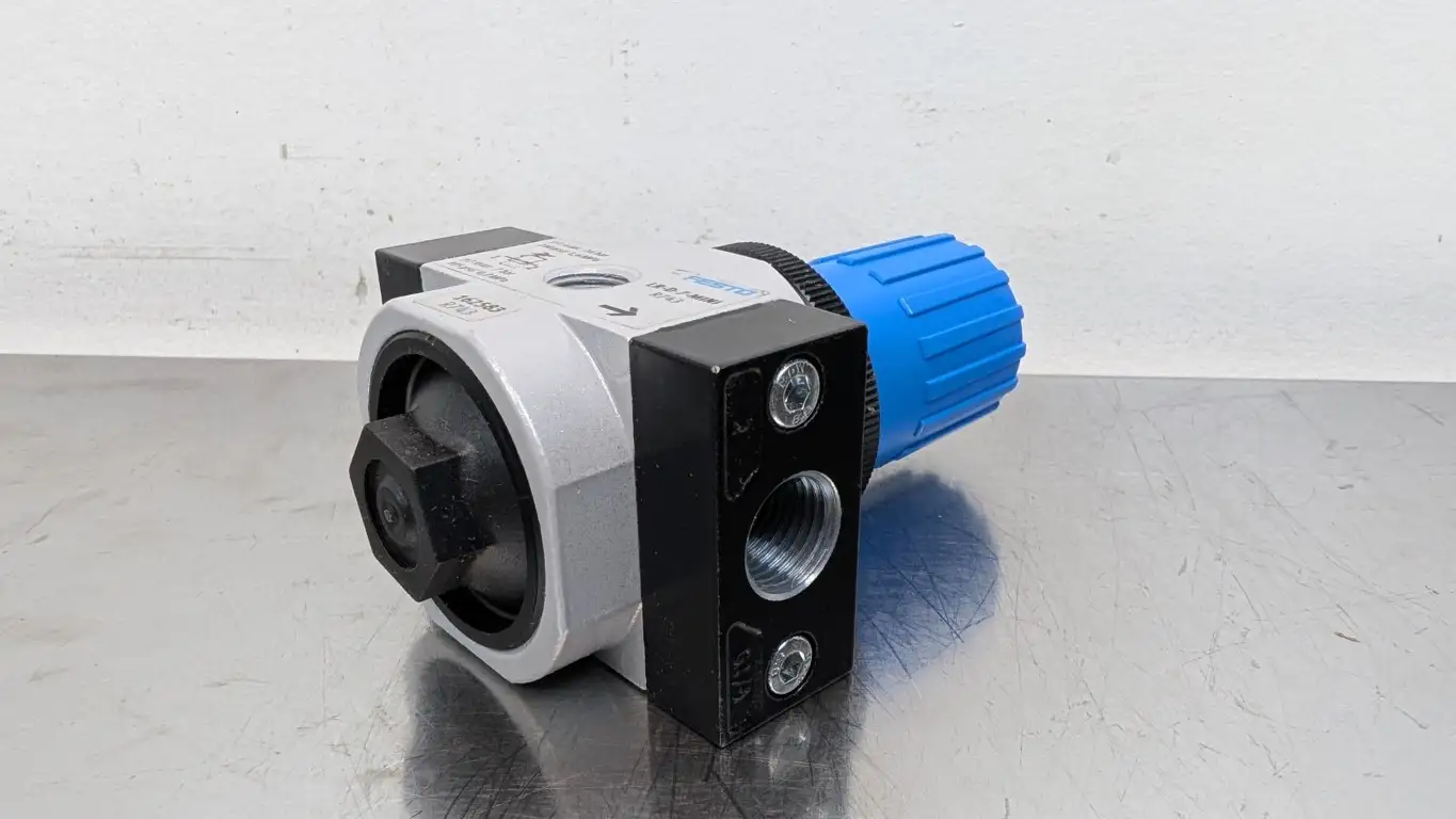 Festo LR-D-7-MINI Pneumatic Regulator 162583 Max 240 PSI, 105 PSI - Image 2
