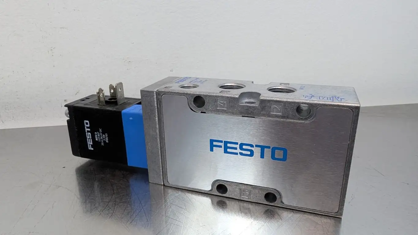 Festo MVH-5-1/4-B Solenoid Valve 19701 24VDC Coil 1/4" 2.5W - Image 3