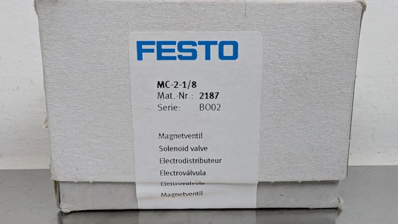 Festo MC-2-1/8 Solenoid Valve 2187 - Image 5