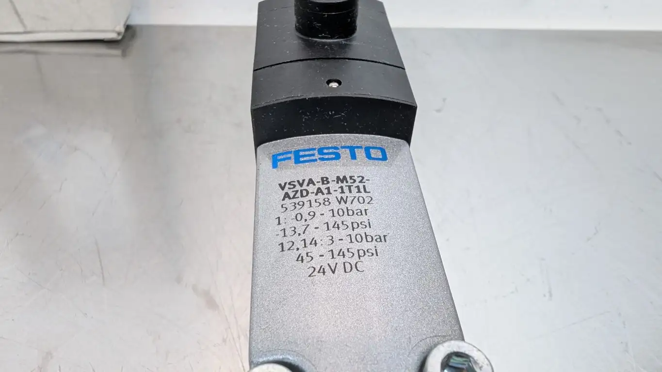 Festo VSVA-B-M52-AZD-A1-1T1L Solenoid Valve 539158 24VDC Coil 1.6W - Image 5