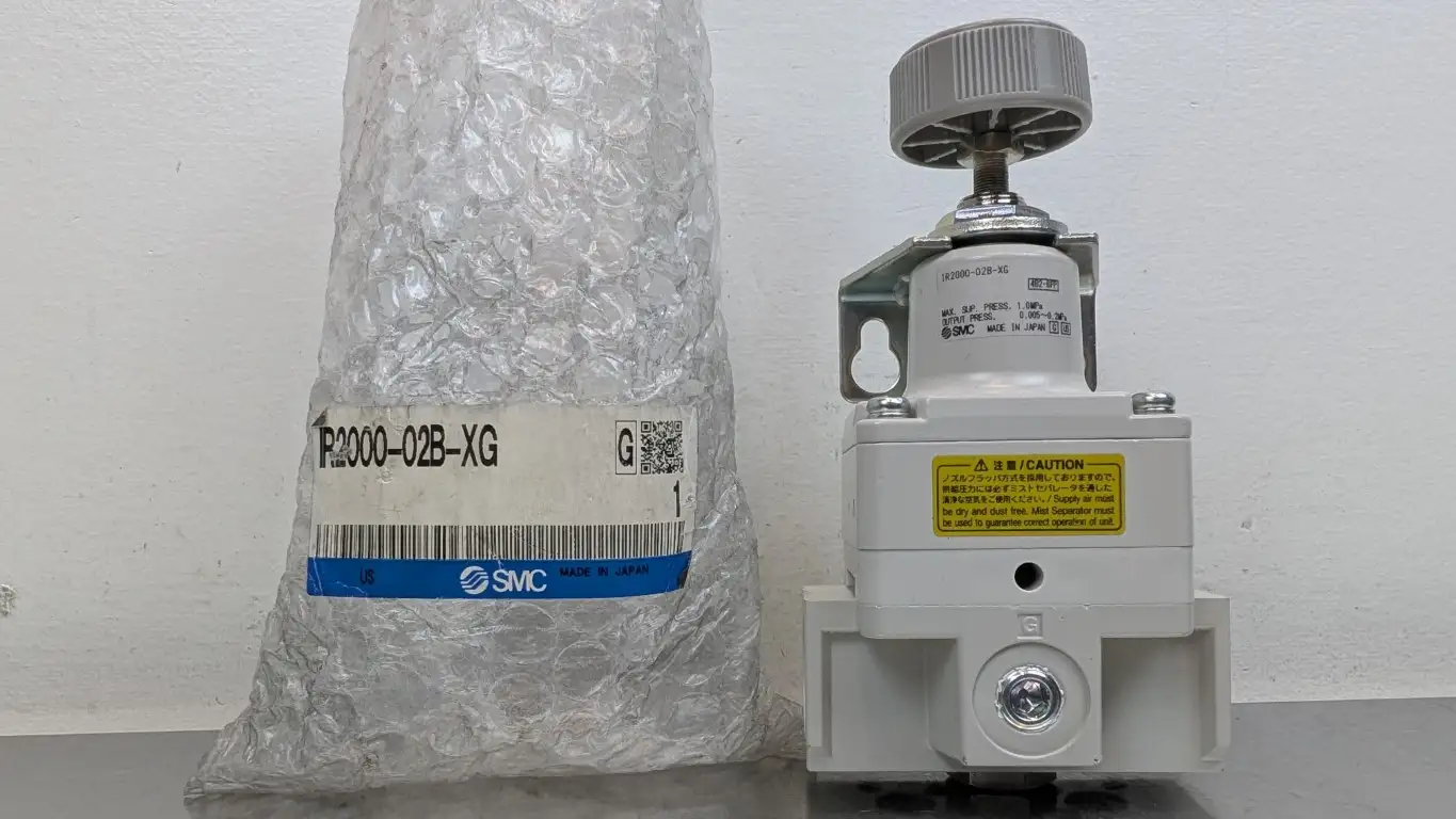 SMC IR2000-02B-XG Air Pressure Regulator Sup Max 1.0MPa Output 0.005-0.2MPa 1/4″
