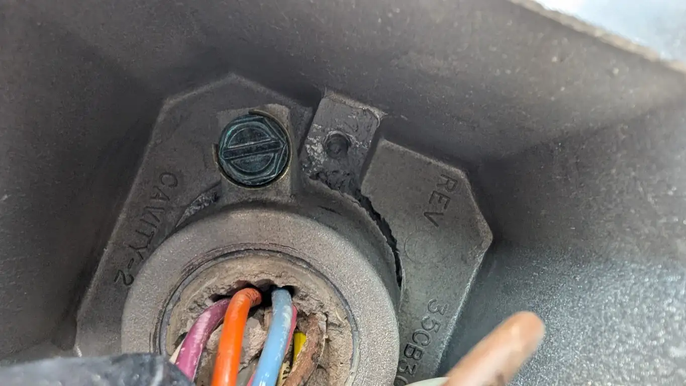 Baldor M7032T Hazardous Location AC Motor 1HP 1150 RPM 230/460VAC 3.4/1.7A 145T - Image 8