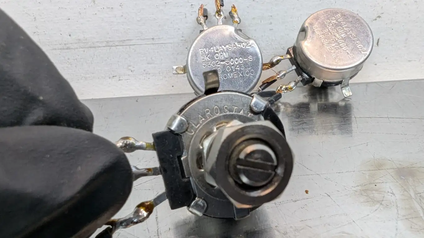 3 Pack Clarostat RV4LAYSA502A Potentiometer 53C2-5000-S 5k ohm - Image 2