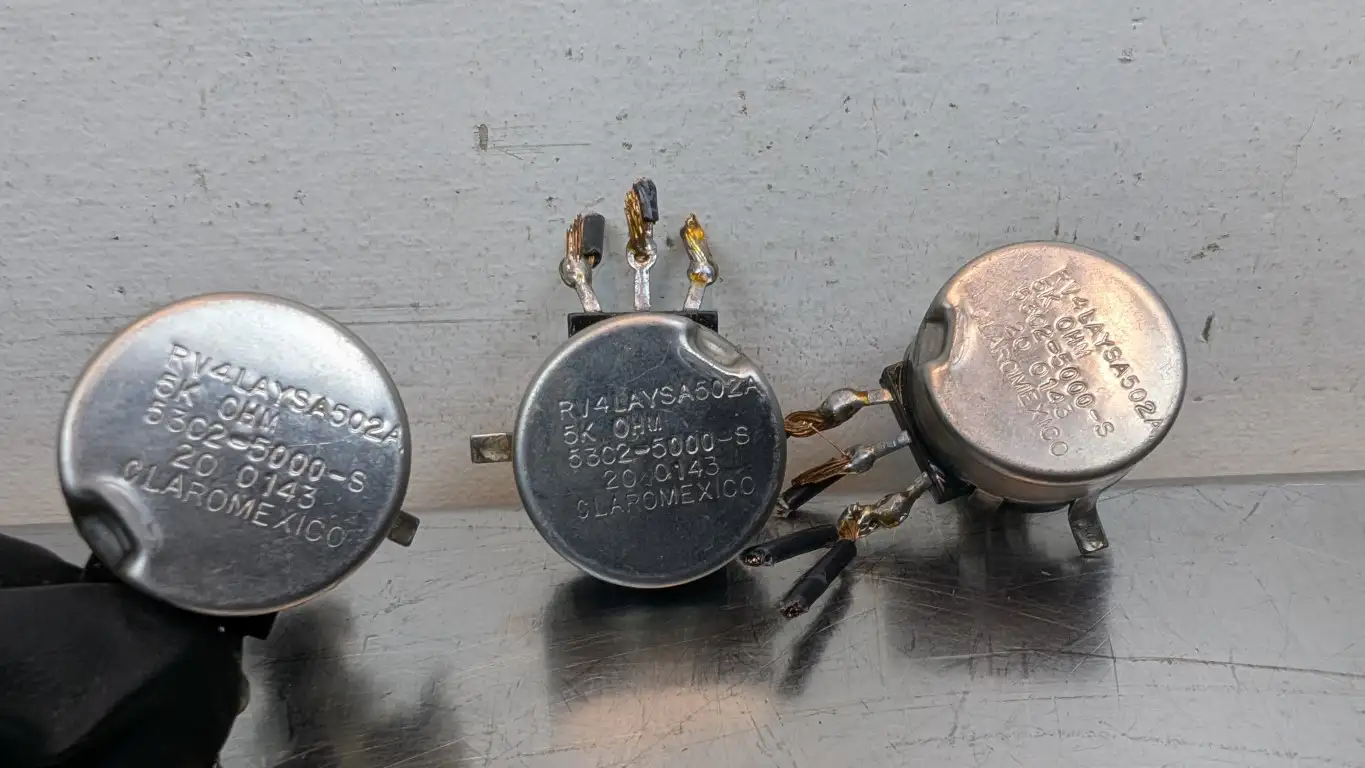 3 Pack Clarostat RV4LAYSA502A Potentiometer 53C2-5000-S 5k ohm - Image 4