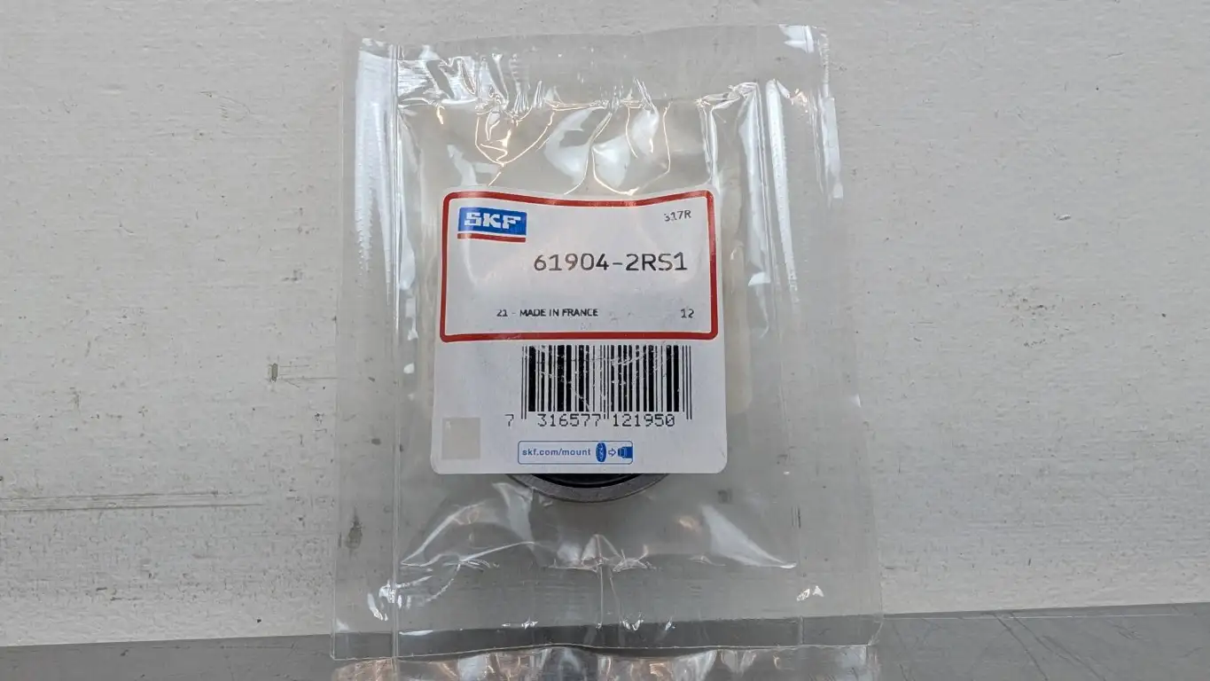 SKF 61904-2RS1 Deep Groove Ball Bearing 20mm ID 37mm OD 9mm Wide