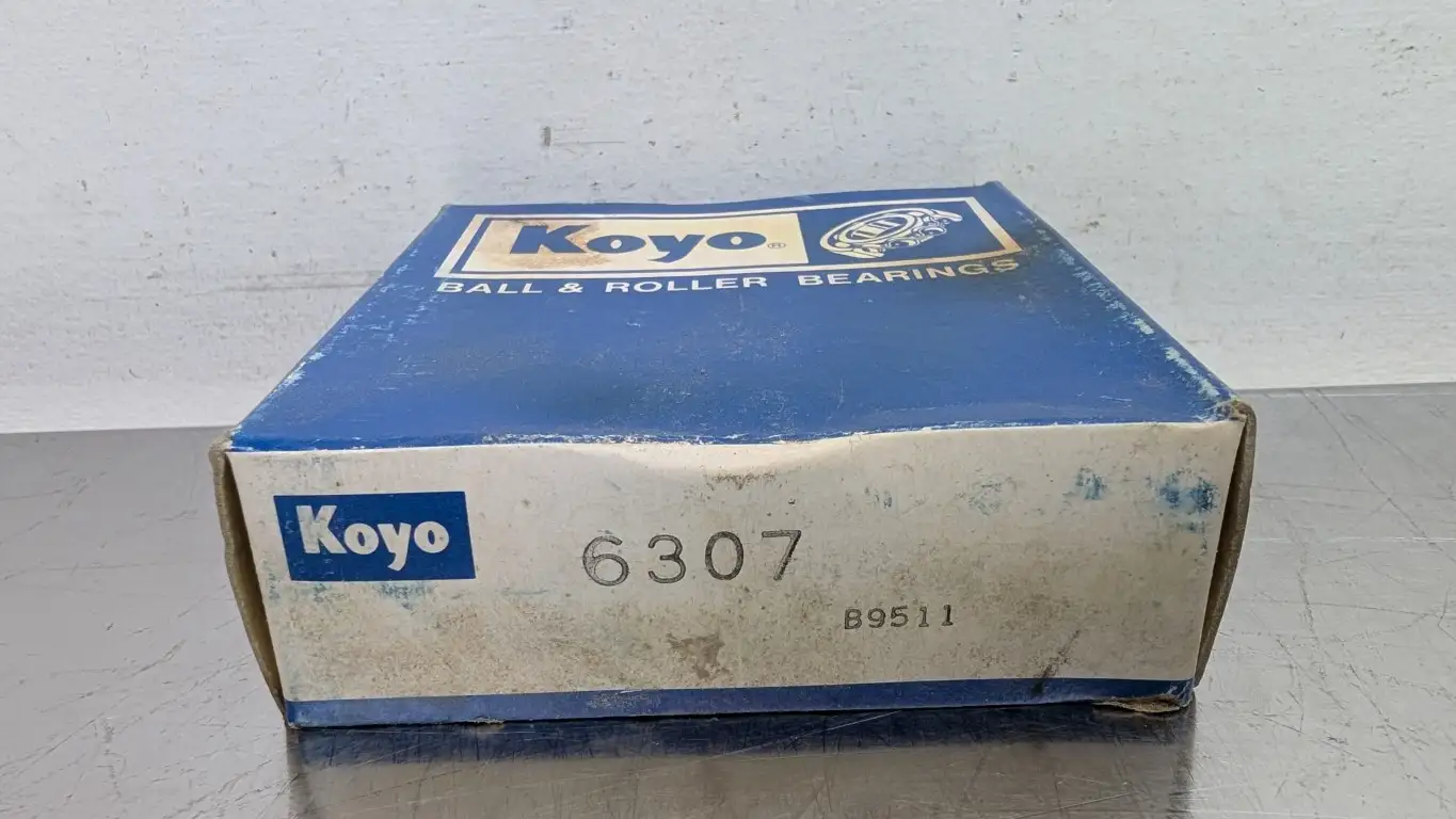 Koyo 6307 Deep Groove Ball Bearing 35mm ID 80mm OD 21mm Wide Factory Sealed
