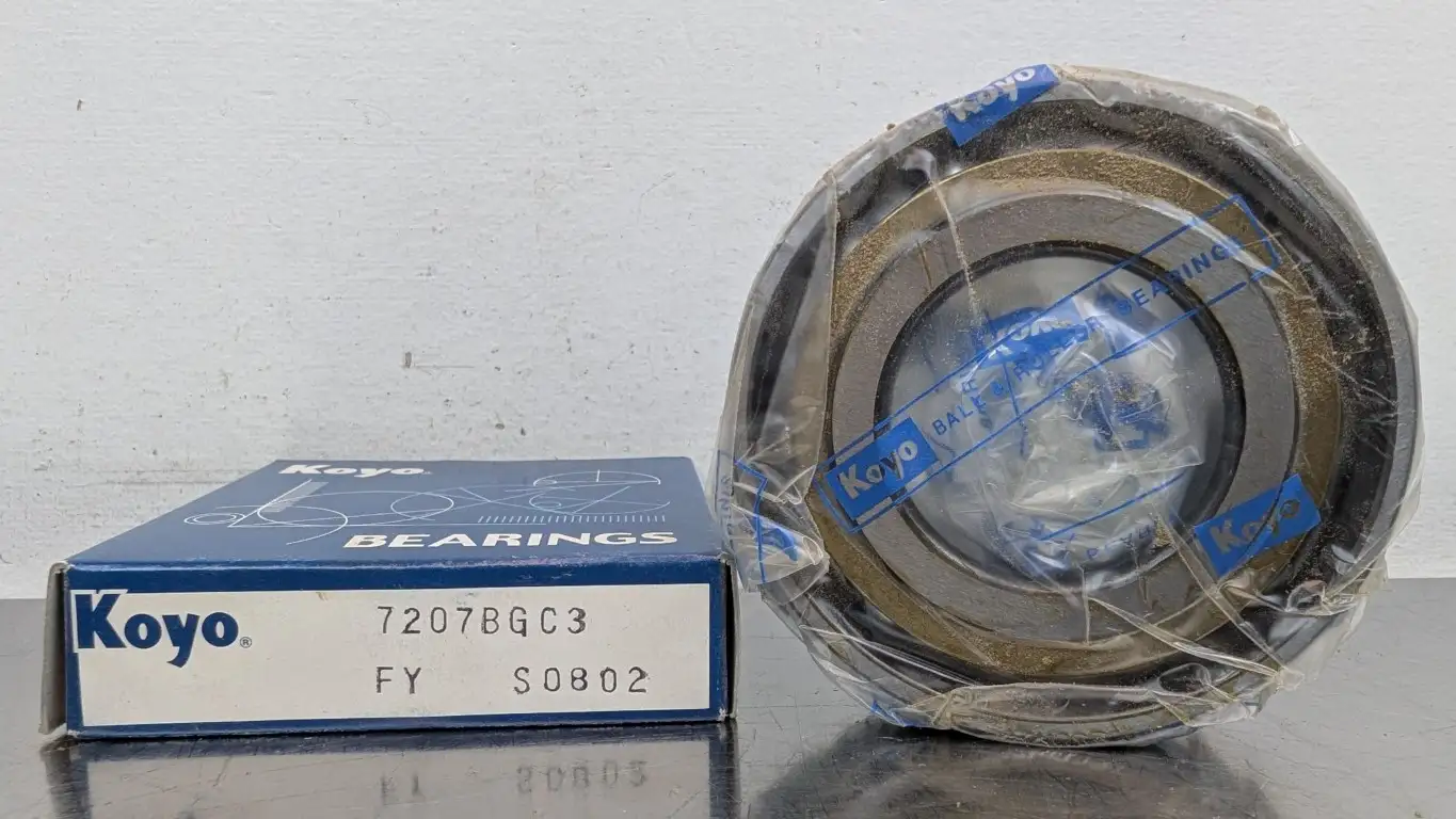 Koyo 7207BGC3 Deep Groove Ball Bearing 35mm ID 72mm OD 17mm Wide