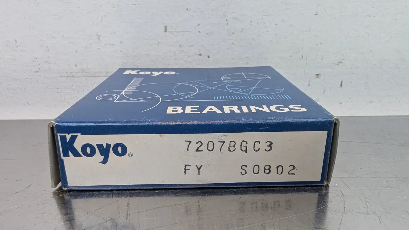Koyo 7207BGC3 Deep Groove Ball Bearing 35mm ID 72mm OD 17mm Wide - Image 4